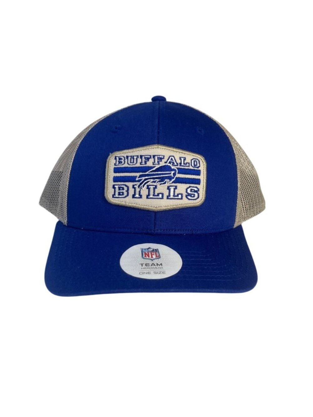 Buffalo Bills NFL Trucker Hat Blue White New Snapback Headwear Fanwear